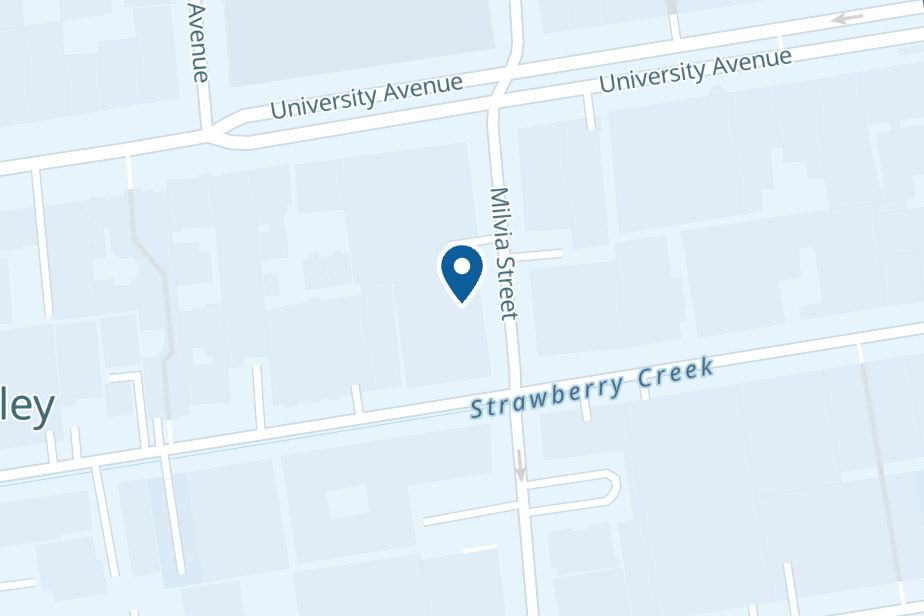Map showing Berkeley at 2020 Milvia Street, Suite 300, Berkeley, CA 94704